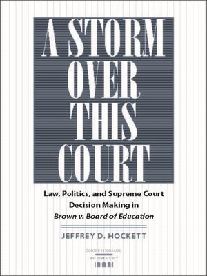 cover image of A Storm over This Court